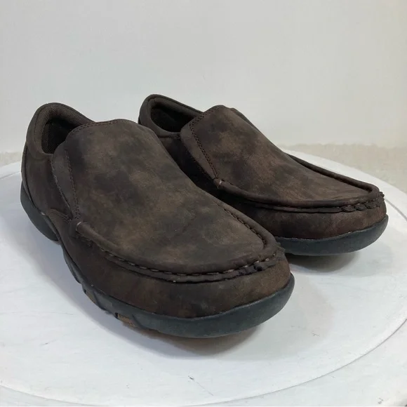 Roper | Shoes | Roper Mens Faux Leather Driving Shoes In  display picture 2